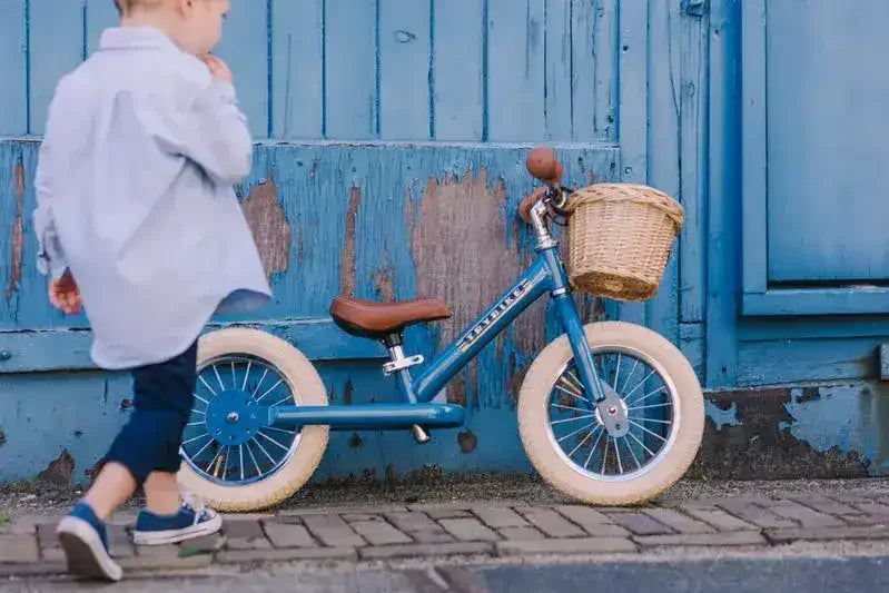 Trybike | Vintage Blue with Cream Tyres| Trike & Balance Bike - Toybox Tales
