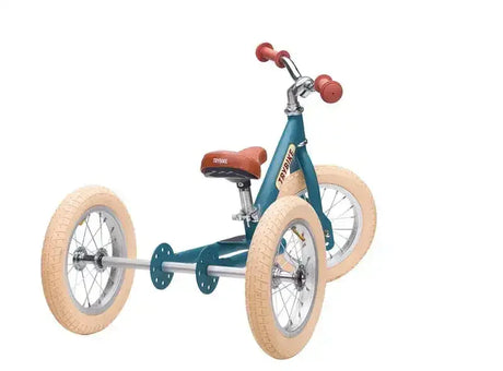 Trybike | Vintage Blue with Cream Tyres| Trike & Balance Bike - Toybox Tales