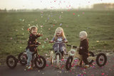 Trybike | Black with Black Tyres | Trike & Balance Bike - Toybox Tales