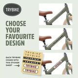 Trybike | Vintage Green with Cream Tyres | Trike & Balance Bike - Toybox Tales