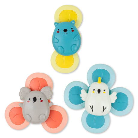 Tiger Tribe Sensory Spinners Aussie Animals suction cup baby toys