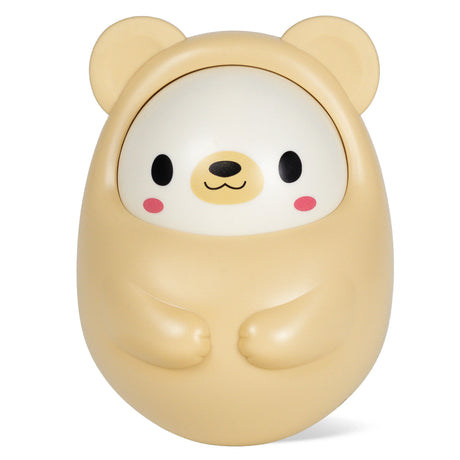 Tiger Tribe Roly Poly Bear weighted wobble baby toy