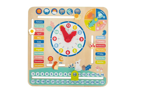 My Forest Friends | Calendar With Adjustable Tabs - Toybox Tales