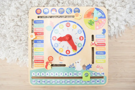 My Forest Friends | Calendar With Adjustable Tabs - Toybox Tales
