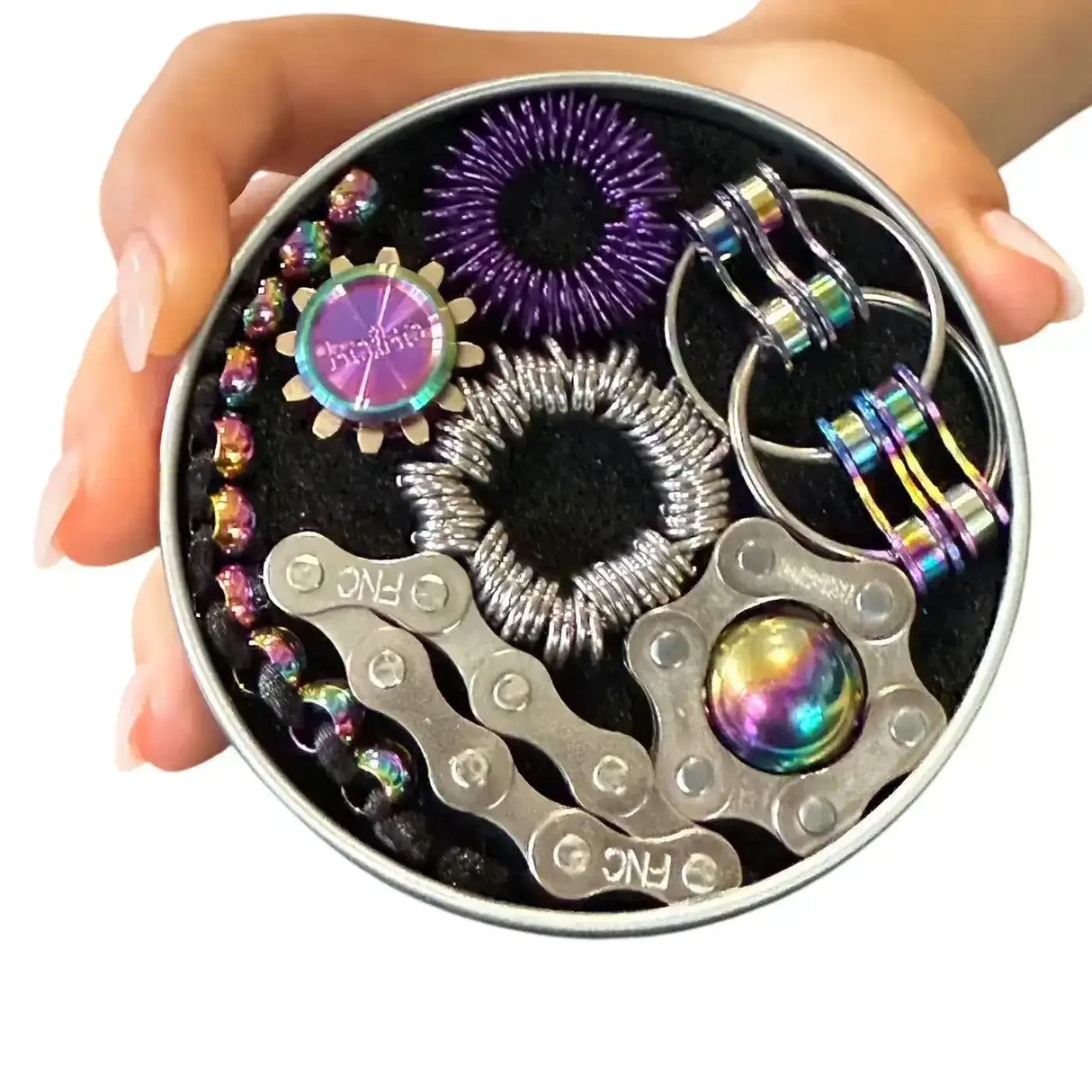 Kaiko Fidgets | The Works Fidget Kit Oil Slick