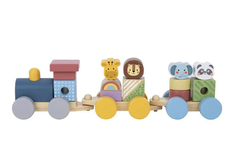 My Forest Friends Stacking Animals Train - Toybox Tales
