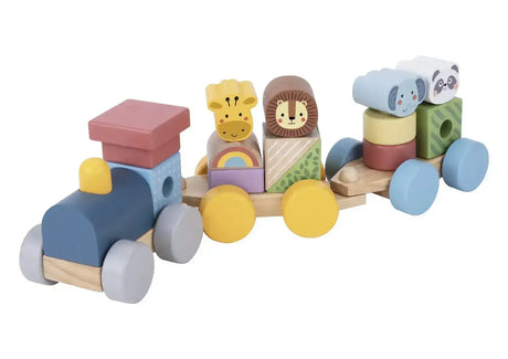 My Forest Friends Stacking Animals Train - Toybox Tales
