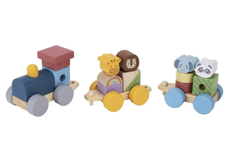 My Forest Friends Stacking Animals Train - Toybox Tales