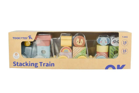 My Forest Friends Stacking Animals Train - Toybox Tales