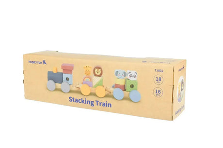 My Forest Friends Stacking Animals Train - Toybox Tales