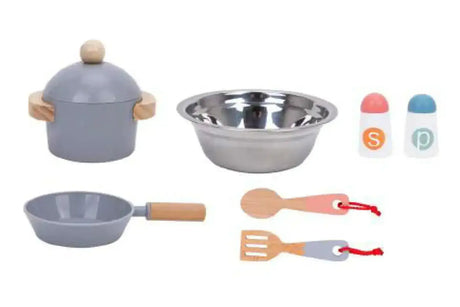Wooden Play Kitchen Set - Toybox Tales