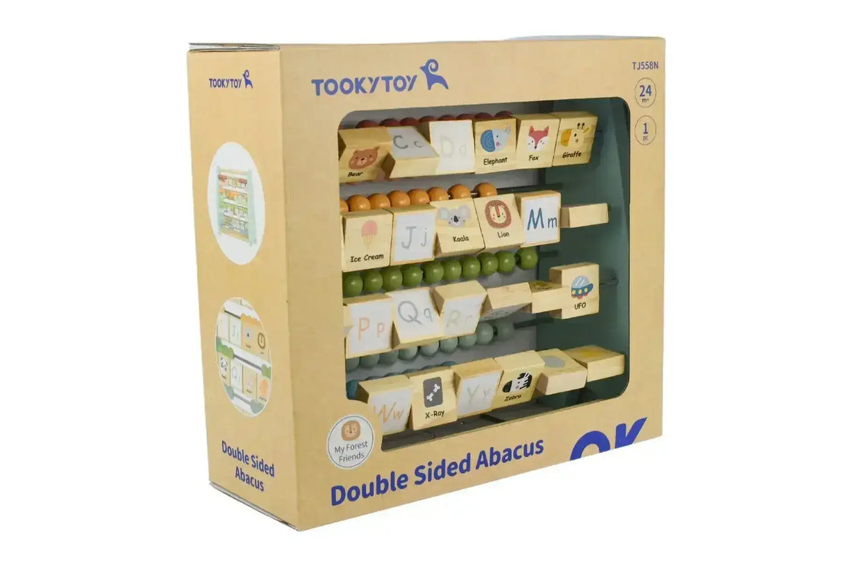 My Forest Friends Double Sided Abacus - Toybox Tales
