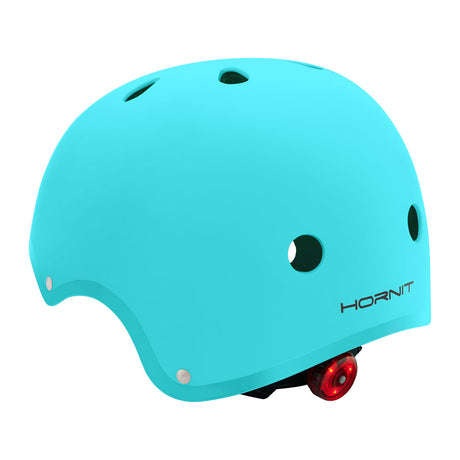 Hornit | Cycle Helmet with LED Light - Tuvalu Turquoise - Small
