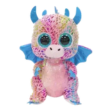 Ty Beanie Boos | Flint the Purple Dragon | Regular - Toybox Tales