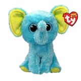 Ty Beanie Boos | Trunkles the Blue Elephant | Regular - Toybox Tales