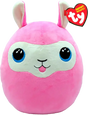 TY Squishy Beanies | Lana the Pink Llama | Large - Toybox Tales