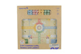 2 in 1 Wooden Board Game - Ludo, Snakes & Ladders