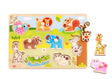 Animal Peg Puzzle - Toybox Tales
