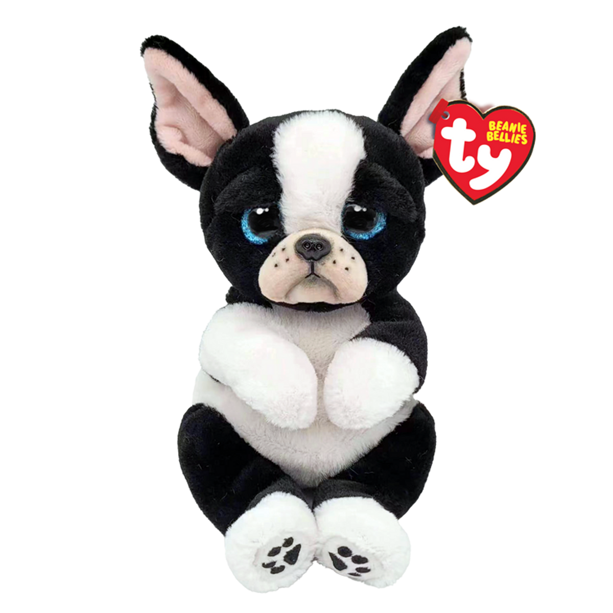 TY Beanie Bellies | Tink the Black & White Dog | Regular