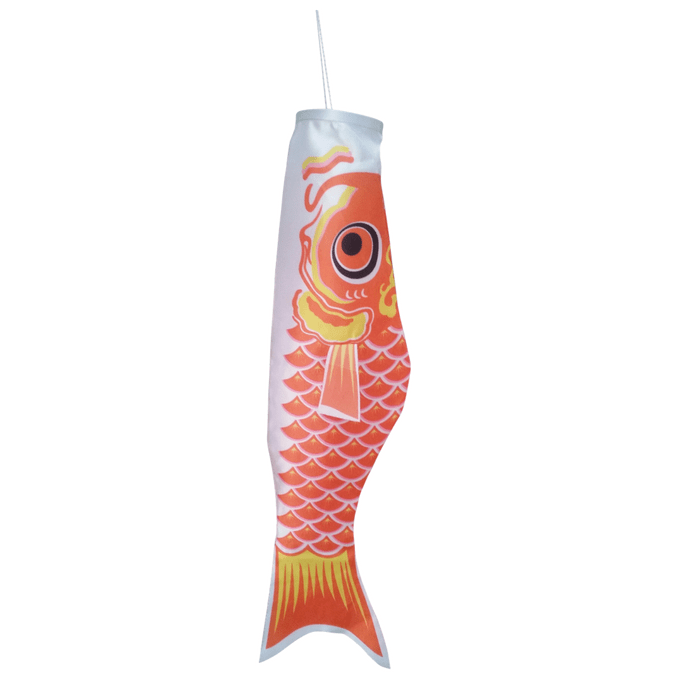 Orange carp windsock