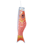Orange carp windsock