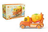 Wooden Mixer Truck with Blocks and Sound and Light