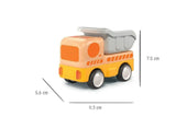 Wooden Friction Dump Truck with Sound and Light