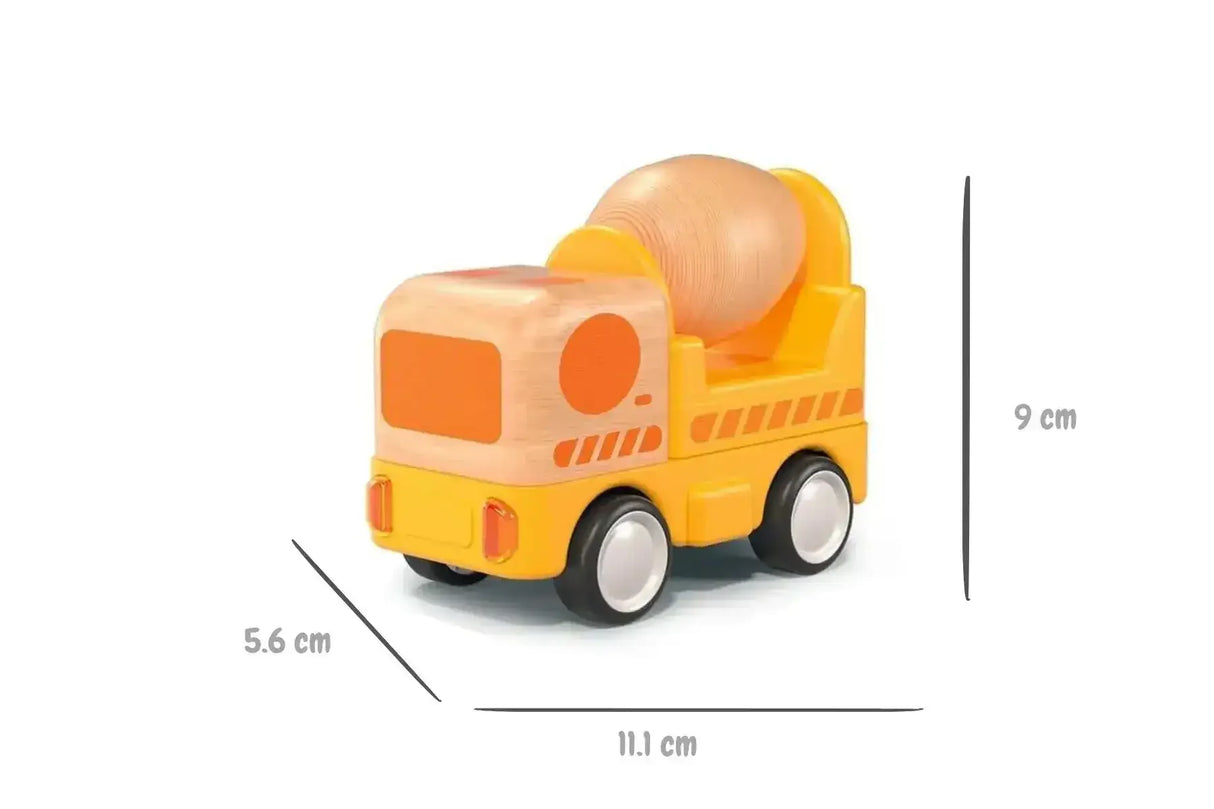 Wooden Friction Concrete Mixer with Sound and Light