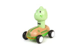 Wooden Press Go Racer with Light and Sound | Dinosaur