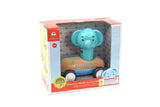 Wooden Press Go Racer with Light and Sound | Elephant