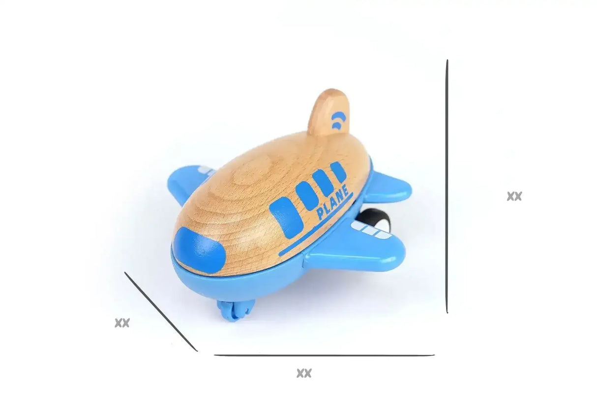 Wooden Racer Airplane with Sound