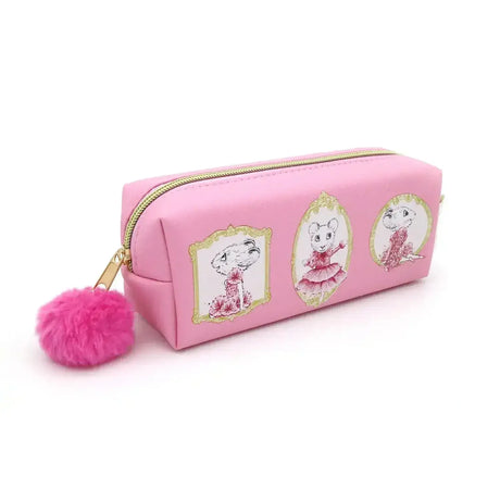 Claris Pencil Case with Pom Pom - Toybox Tales
