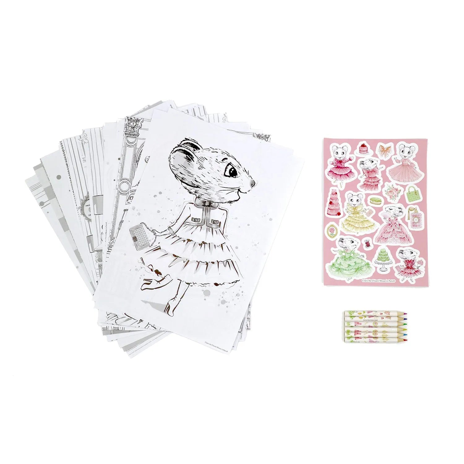 Claris Colouring Set - Toybox Tales