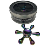 Kaiko Fidgets | Wheel Spinner Metal Fidget Oil Slick