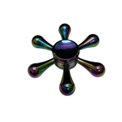 Kaiko Fidgets | Wheel Spinner Metal Fidget Oil Slick