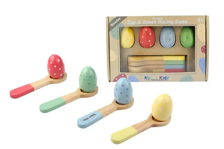 Sundae Egg and Spoon Racing Game - Toybox Tales