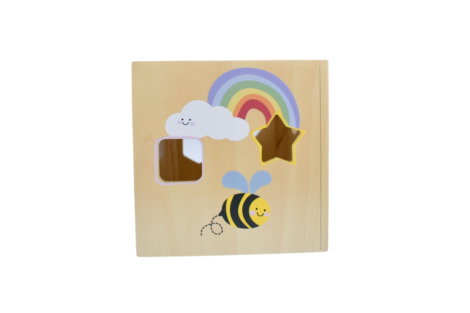 Buzzy Days Bee Wooden Shape Sorter