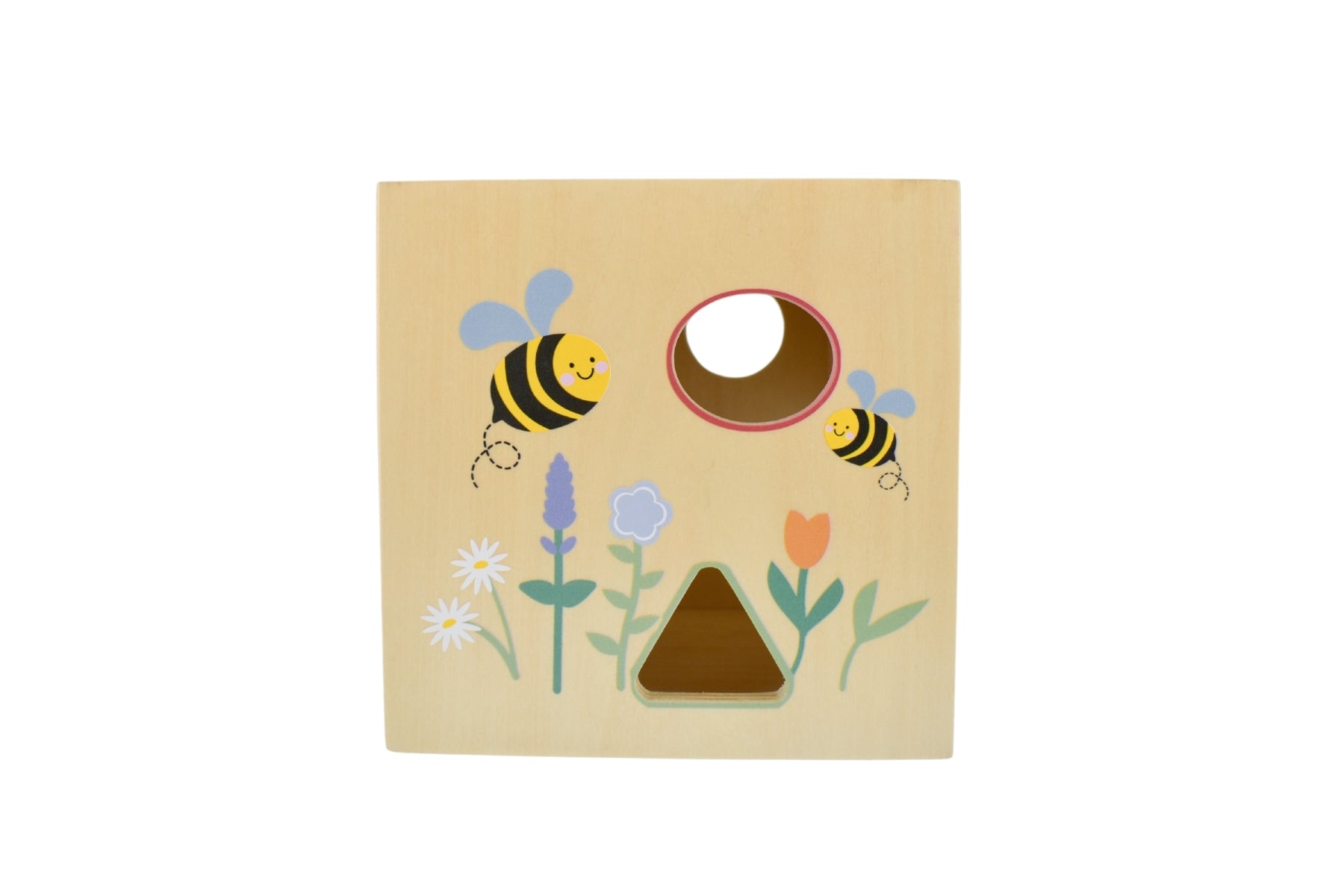 Buzzy Days Bee Wooden Shape Sorter