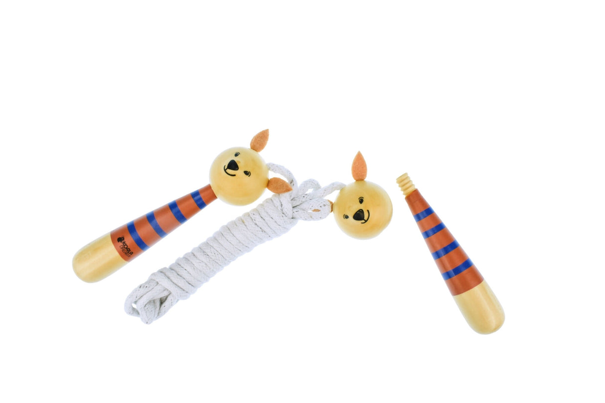 Wooden Adjustable Skipping Rope