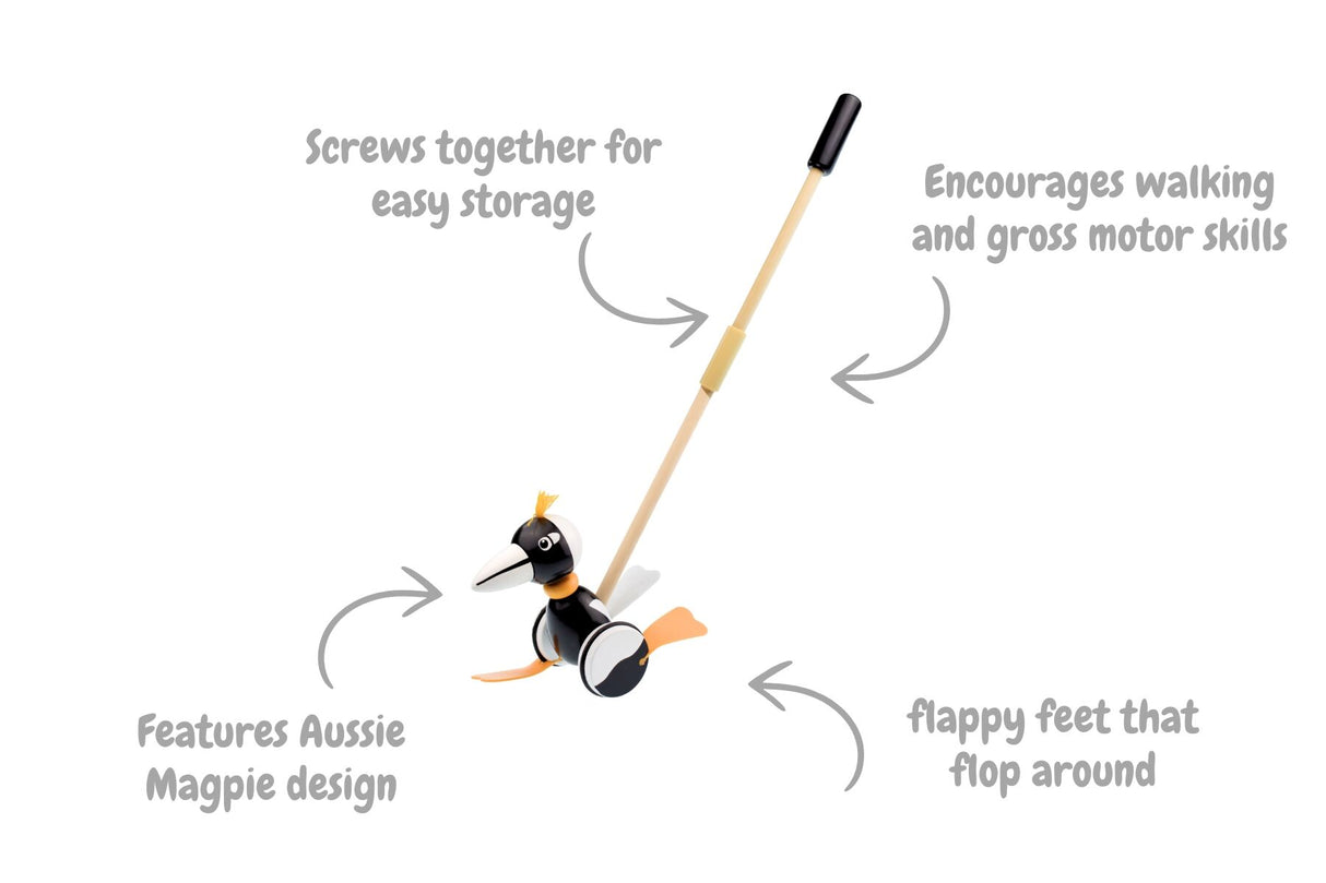 Push Along Magpie