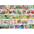 Gibsons Wheelbarrows & Wellies 1000 piece jigsaw puzzle