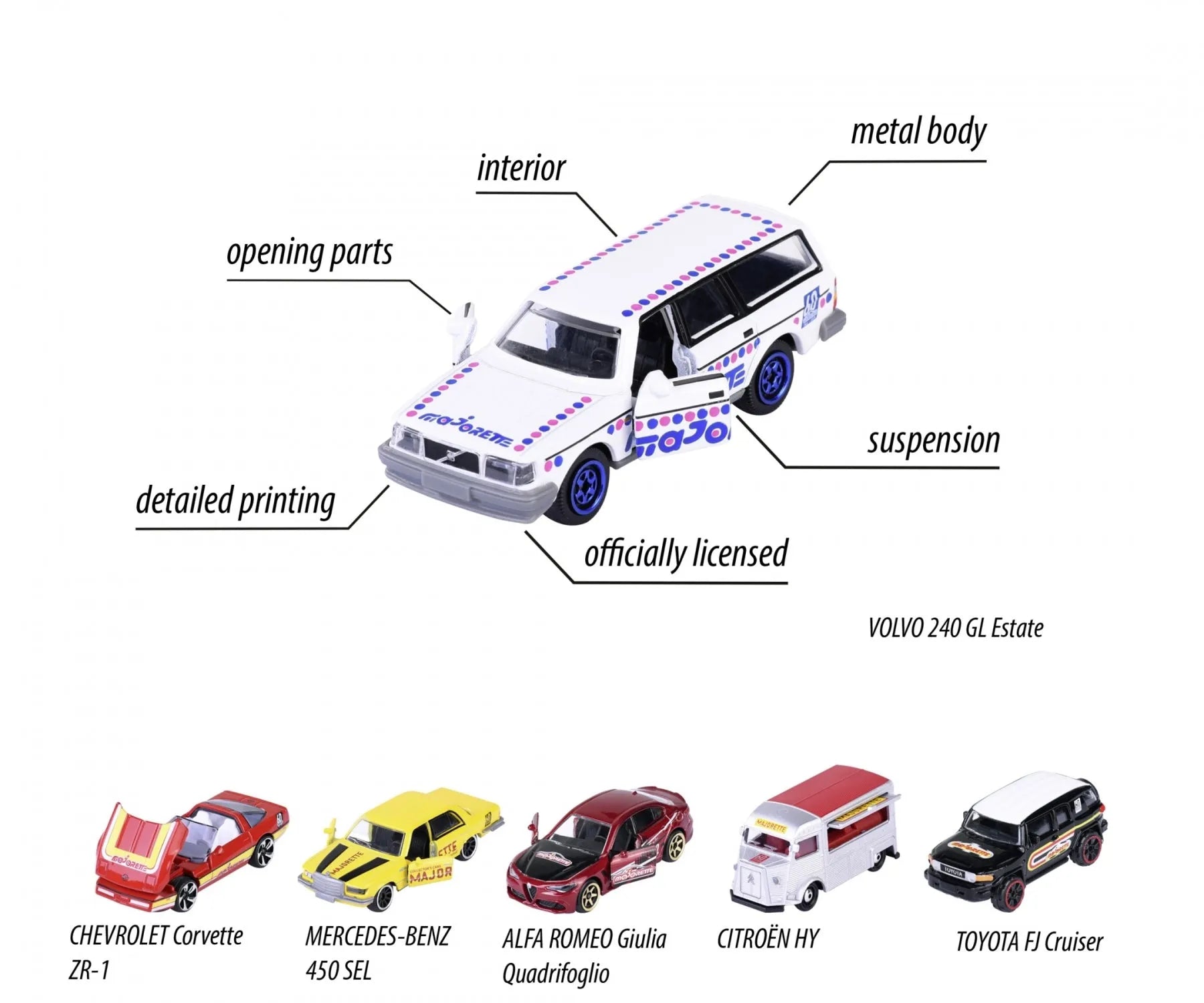 Majorette 60th Anniversary Premium Cars - Toybox Tales