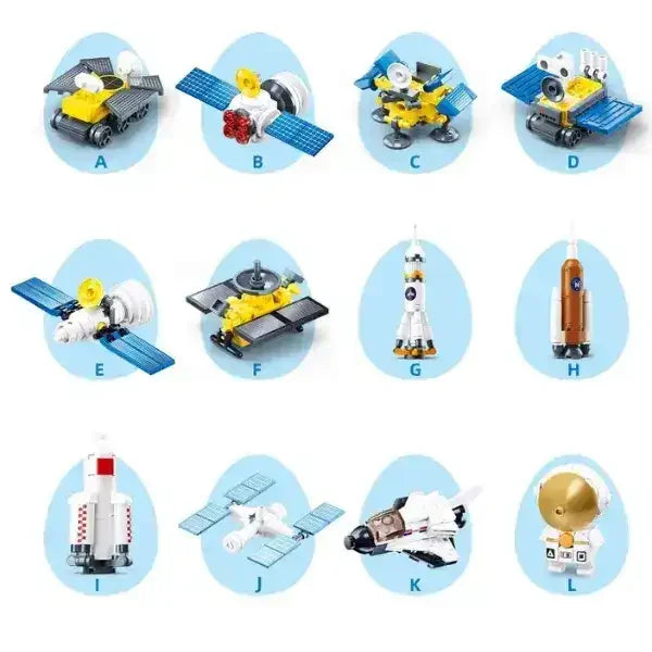 Sluban | Qbricks Egg Aerospace - Toybox Tales