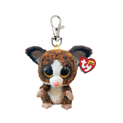 TY Beanie Boos | Binky the Bush Baby Brown | Clip