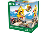 BRIO - Freight Goods Station 6 pieces - Toybox Tales