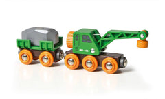 BRIO | Clever Crane Wagon 4 pieces