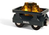 BRIO - Light Up Gold Wagon 2 pieces - Toybox Tales