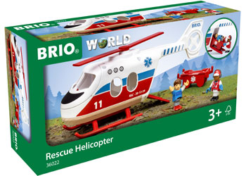 BRIO - Rescue Helicopter 4 pieces - Toybox Tales