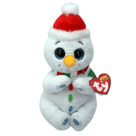 Ty Beanie Bellies | Brrrnard the Snowman | Regular - Toybox Tales