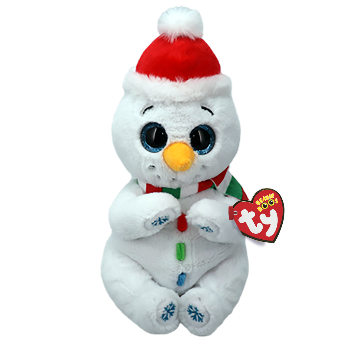 Ty Beanie Bellies | Brrrnard the Snowman | Regular